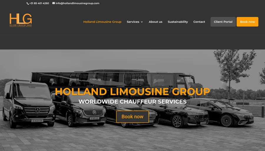 Holland Limousine Group website